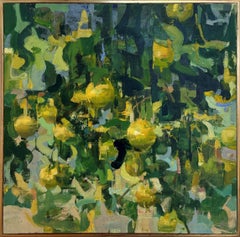 "Lemons - Abstracted" (2025) par Quang Ho, Nature morte à l'huile originale