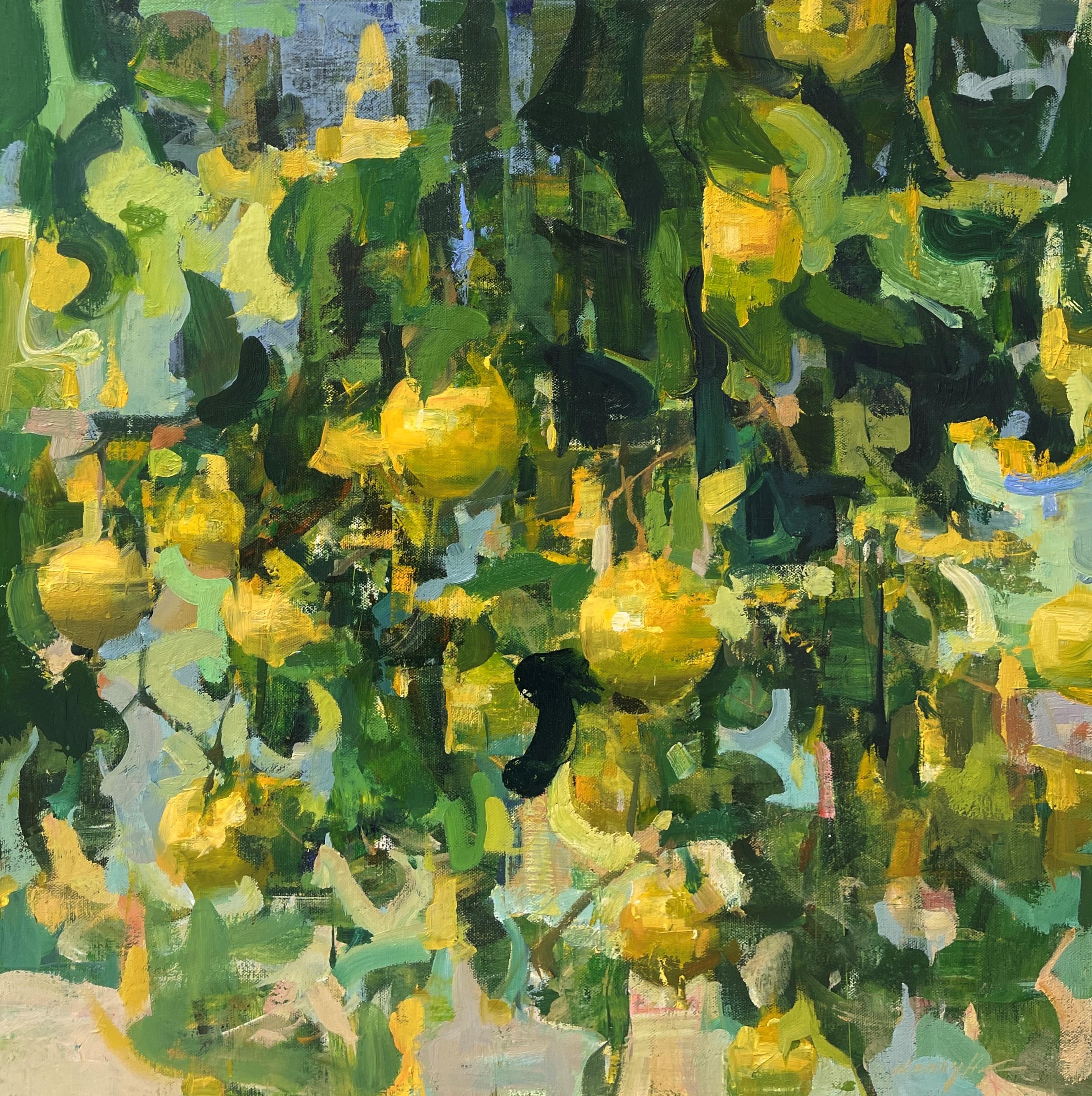 L'opera "Lemons - Abstracted" (2025) di Quang Ho è un dipinto a olio su tavola che raffigura un vivace albero di limoni.

Informazioni sull'artista:
Quang Ho è nato il 30 aprile 1963 a Hue, in Vietnam. È immigrato negli Stati Uniti nel 1975 e ora è