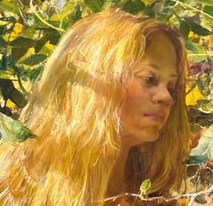 "Estate" (2023) di Quang Ho, ritratto originale a olio