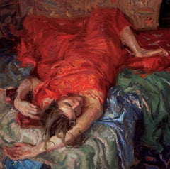 "Senza titolo" (2004) di Quang Ho, ritratto originale ad olio