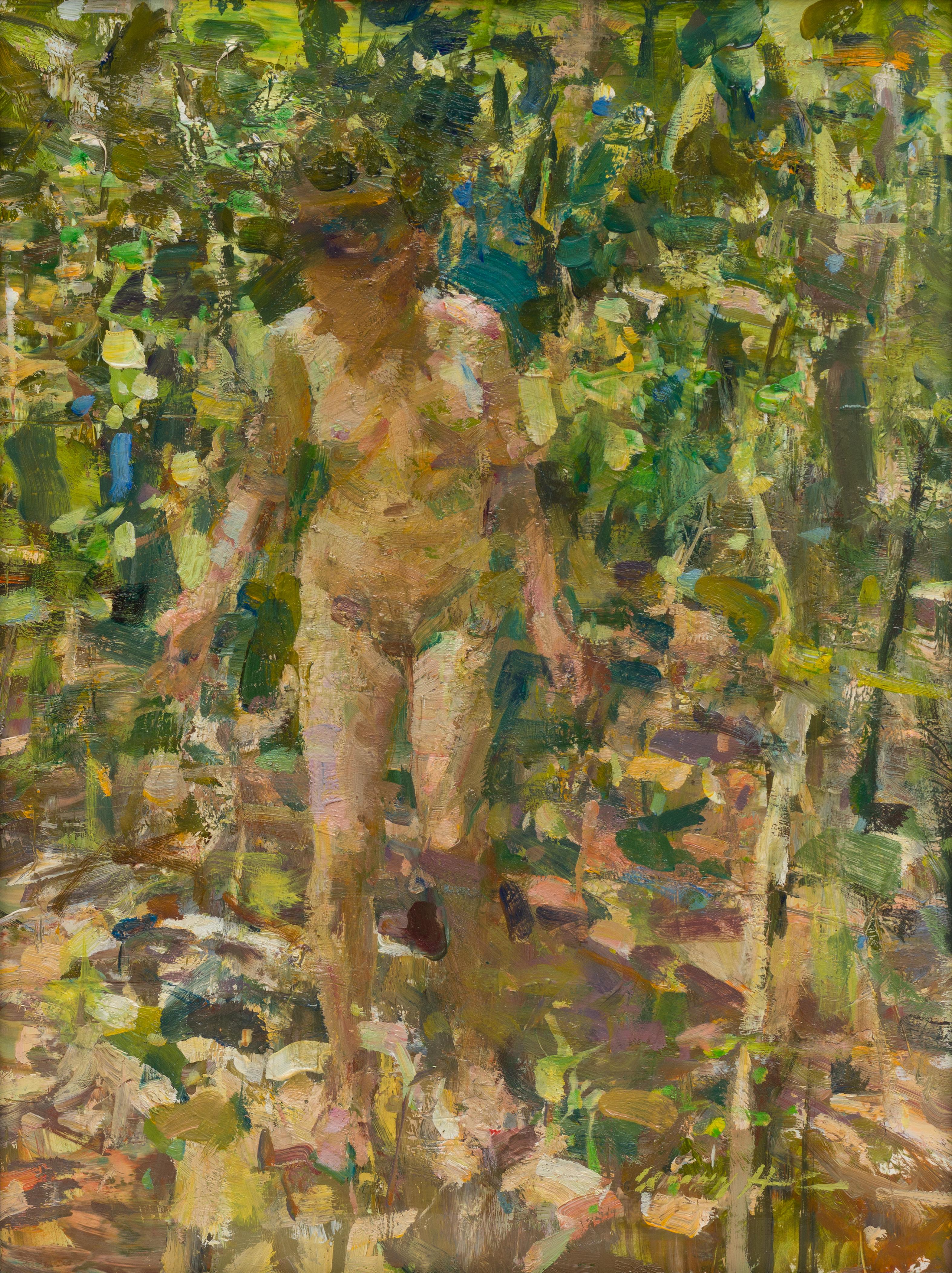 L'opera "Senza titolo" (2024) di Quang Ho è un bellissimo ritratto impressionista di una donna che cammina in una foresta di un verde intenso.


Informazioni sull'artista:
Quang Ho è nato il 30 aprile 1963 a Hue, in Vietnam. È immigrato negli Stati