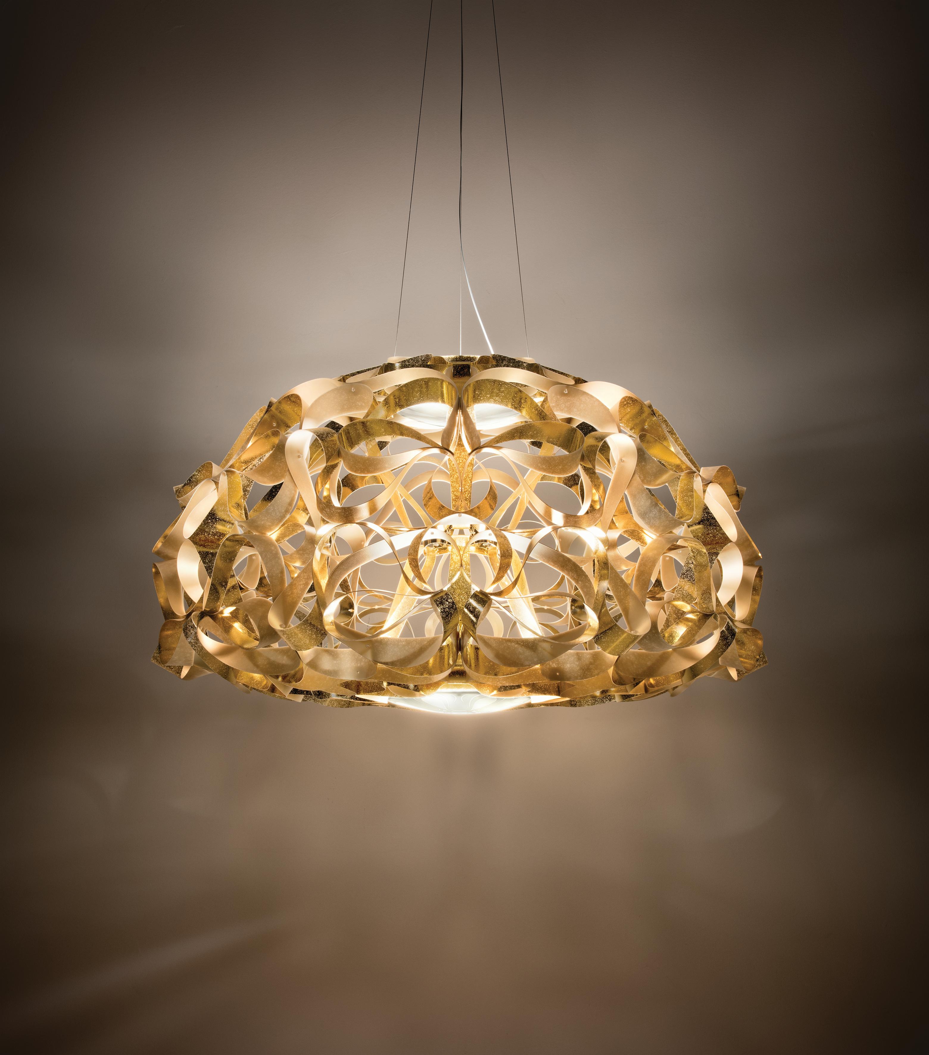 QUANTICA 120 - Suspension - GOLD - DESIGN BY ADRIANO RACHELE In condizioni Nuovo in vendita a Pomezia, Rome