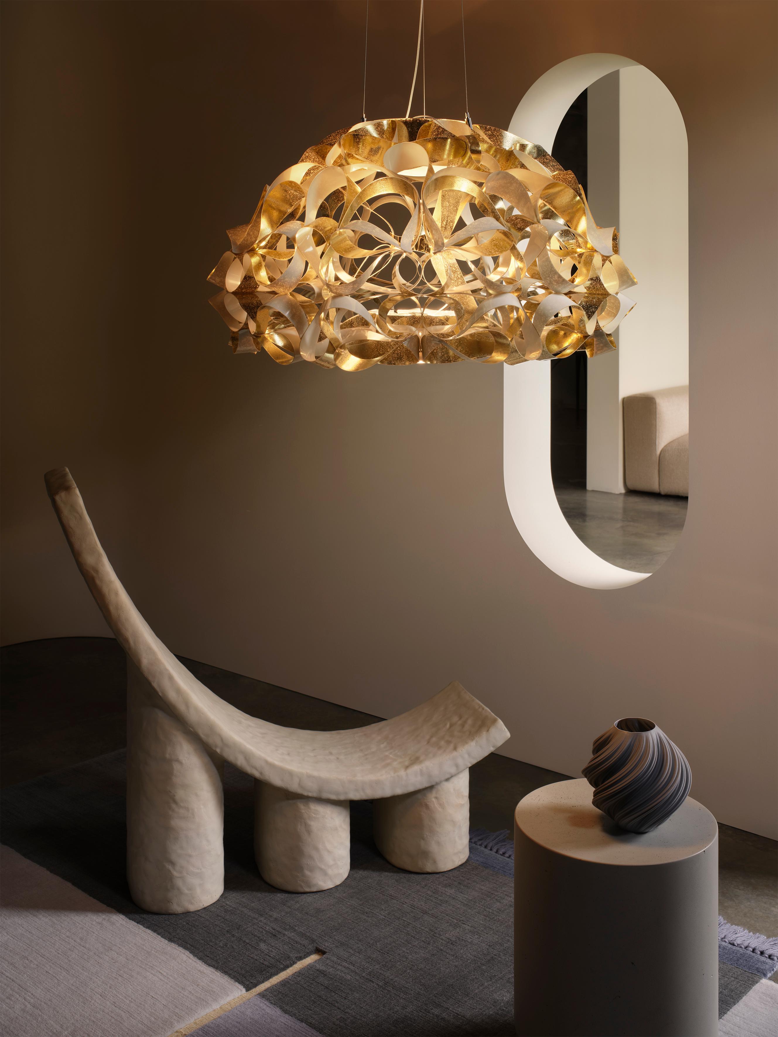 Moderne QUANTICA 75 - Suspension - OR - DESIGN BY ADRIANO RACHELE en vente