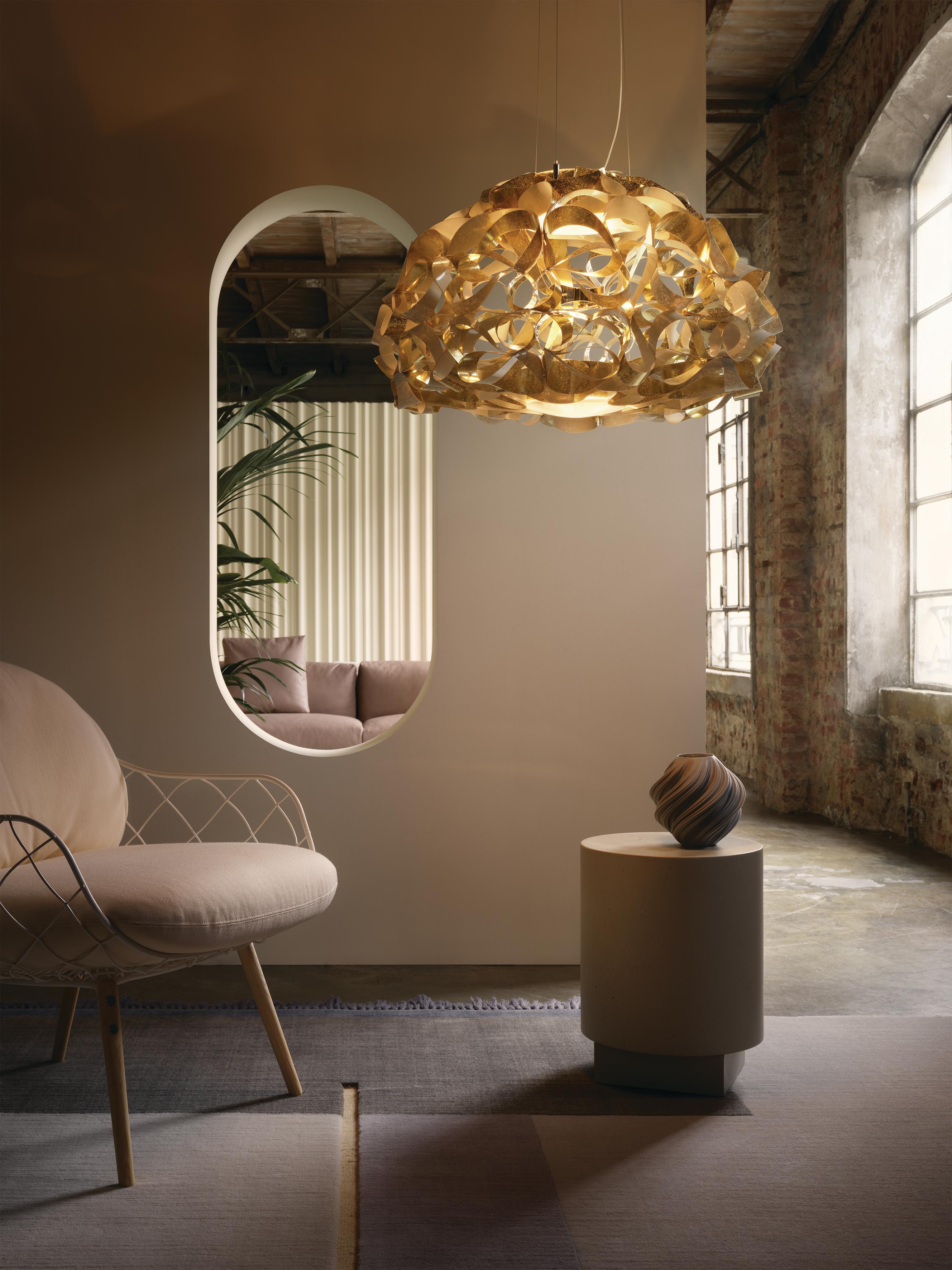Fait main QUANTICA 75 - Suspension - OR - DESIGN BY ADRIANO RACHELE en vente