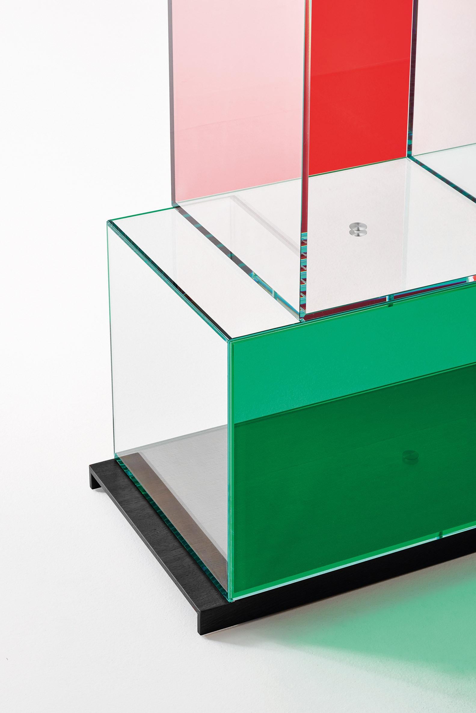 QUANTUM Großes Bücherregal, QUANTUM, von Piero Lissoni für Glas Italia (Moderne) im Angebot