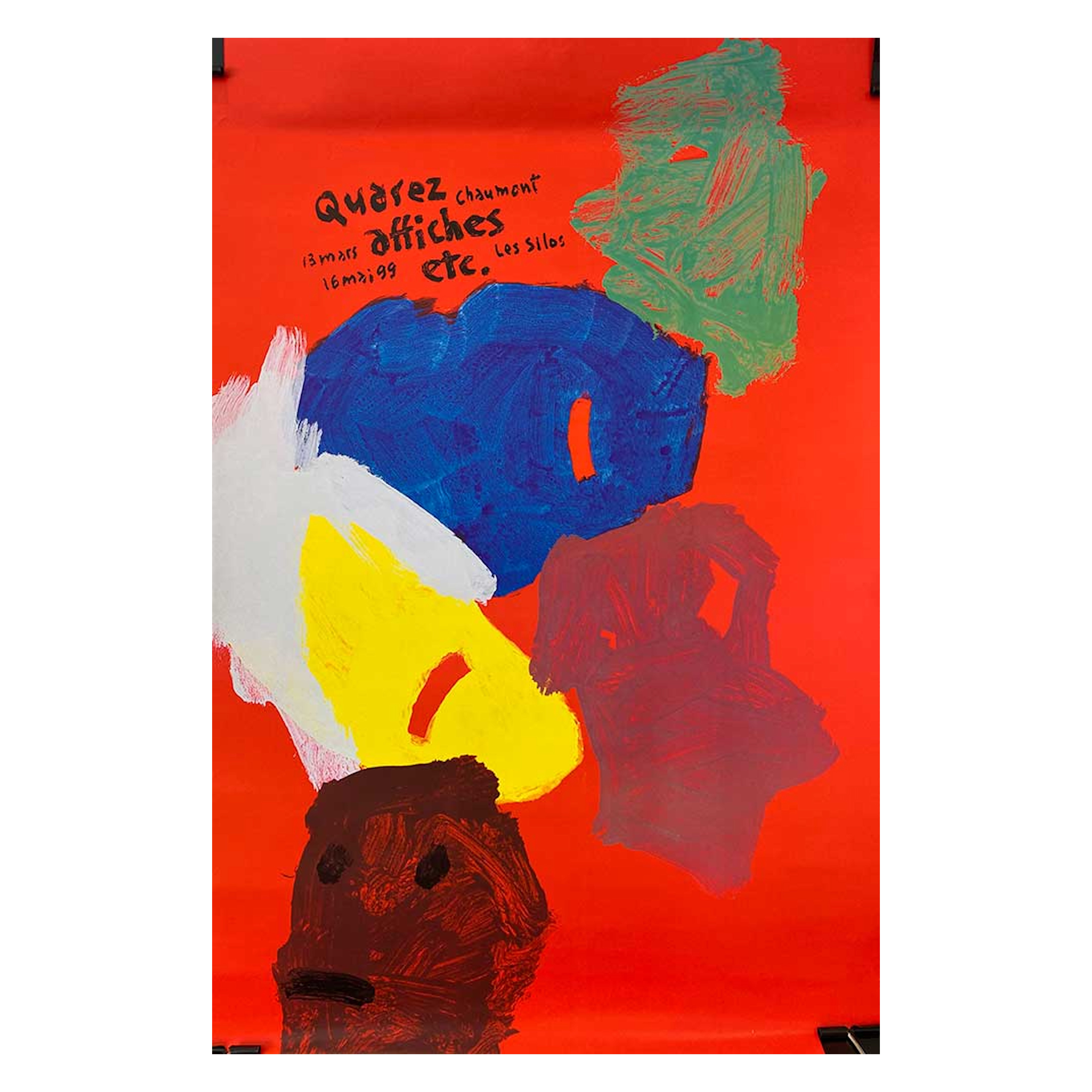 Quarez Originalplakat, „Chaumont 13 mars affiches“, Original  1999