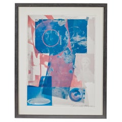  "Quarry Local One" Lithograph by  Robert Rauschenberg 