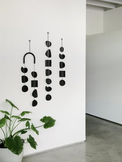 Quarry Wall Hanging in Black Patina