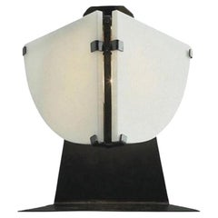 Model RQF 132 Quart de Rond Table Lamp by Pierre Chareau for MCDE