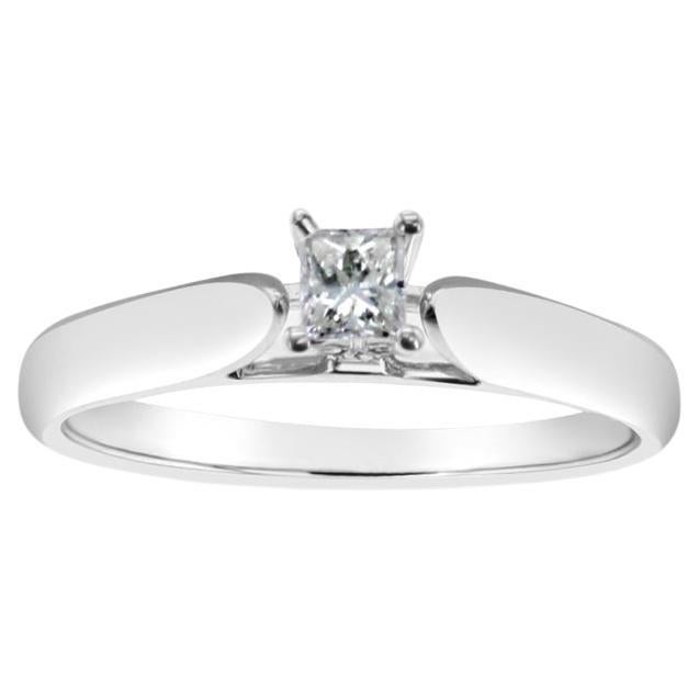 Quarter Carat Solitaire Diamond Engagement Ring