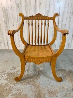 Quarter Sawn Oak Dante Chair