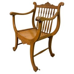 Quarter Sawn Oak Dante Chair
