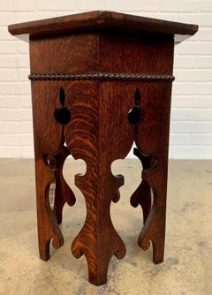 Quarter Sawn Oak Side Table