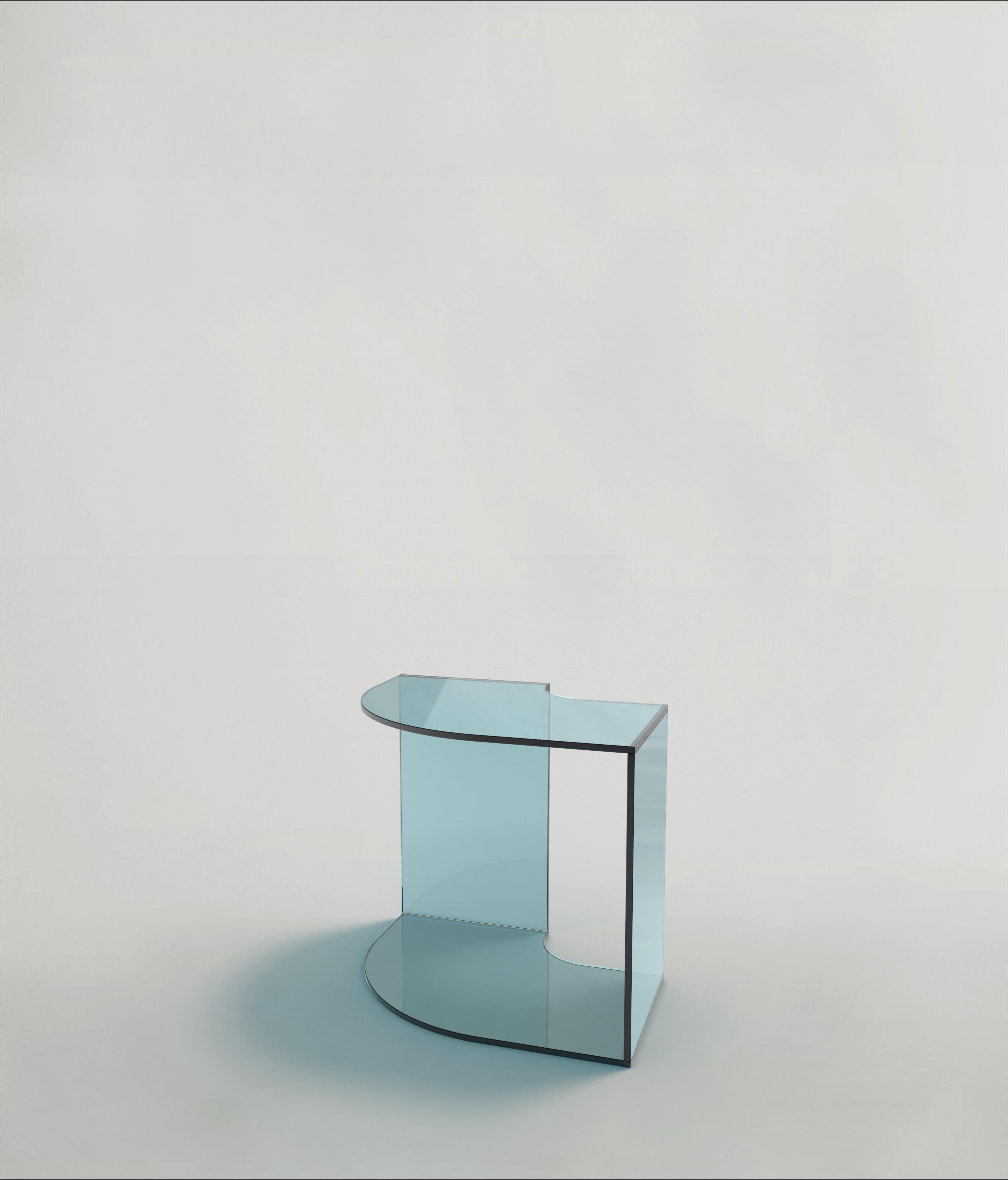 Post-Modern Quarter V1 Side Table by Edizione Limitata For Sale