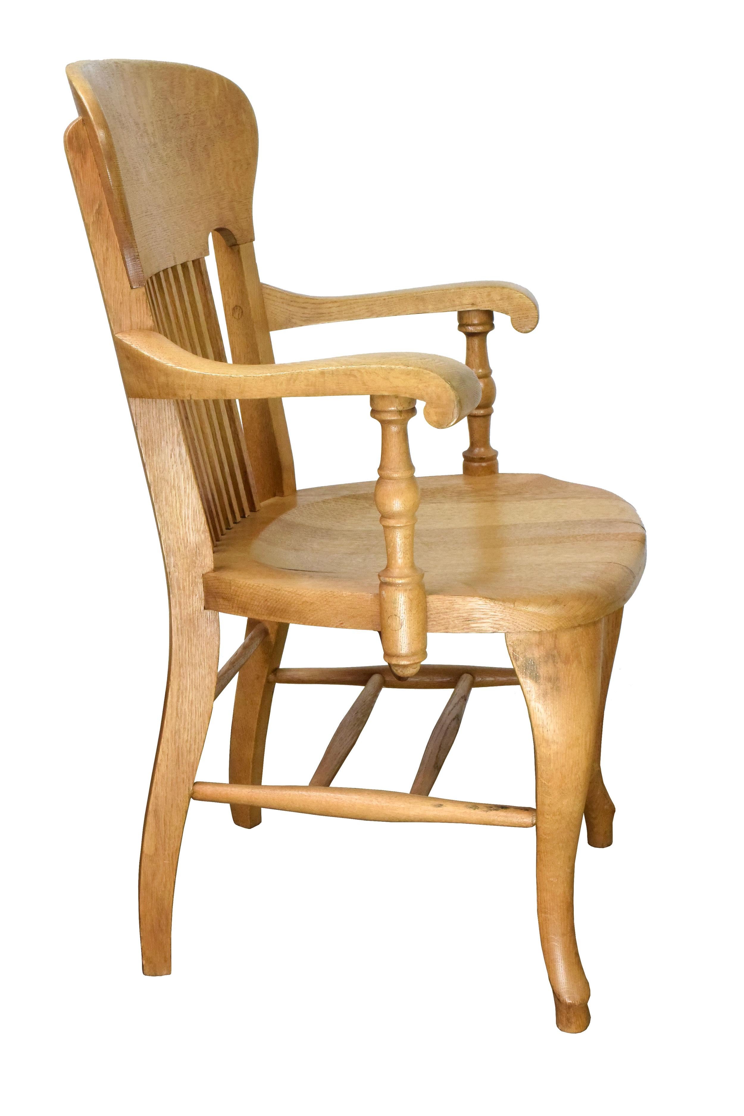 Quartersawn Oak Courtroom Chair at 1stDibs quarter sawn oak chair
