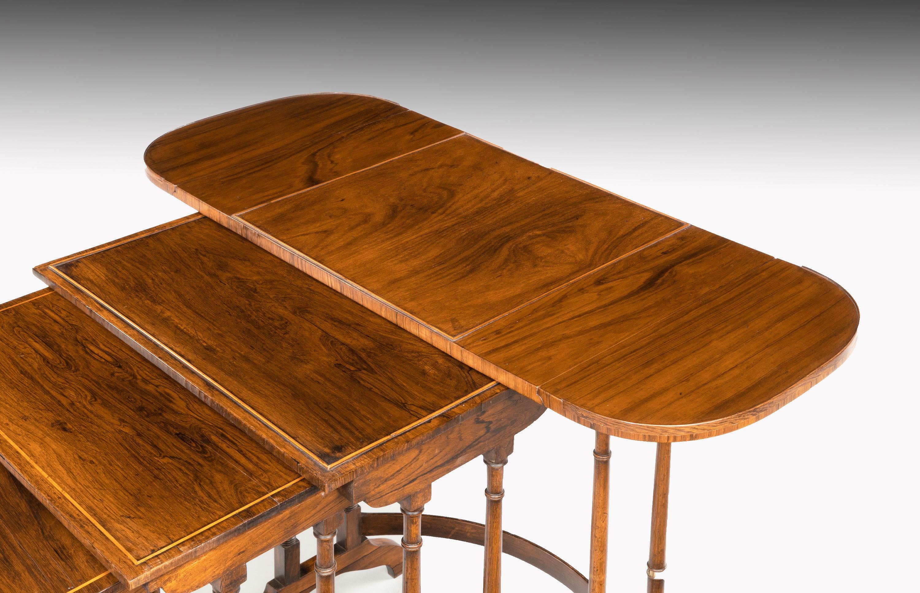 Early 19th Century Quartetto of Regency Period Tables