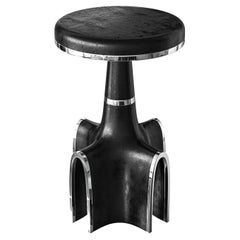 "Quartina" Bar Stool with Stainless Steel, Istanbul
