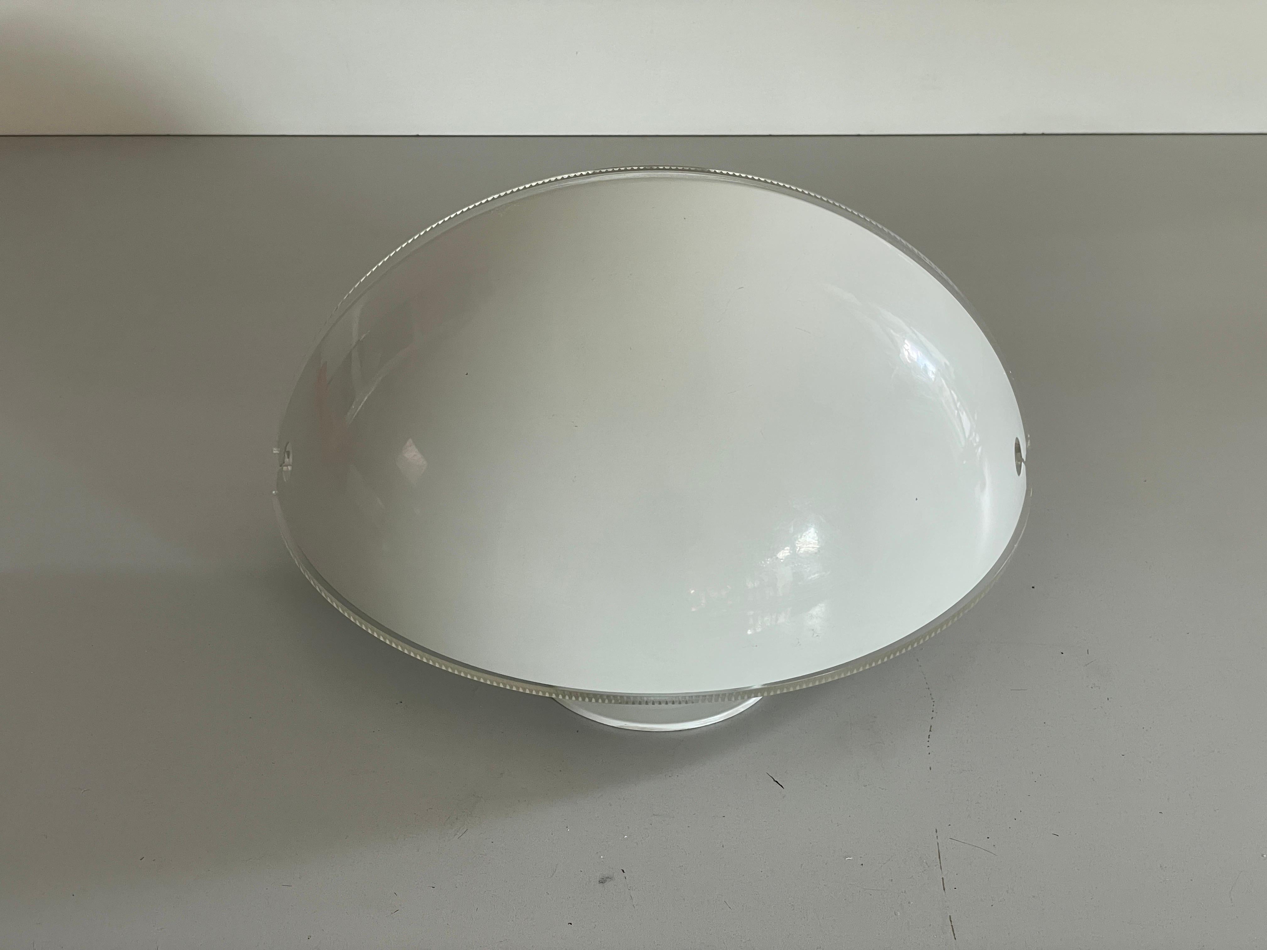 Plexiglass Lampada da parete in plexiglass Quarto Model di Flos, anni '60, Italia in vendita