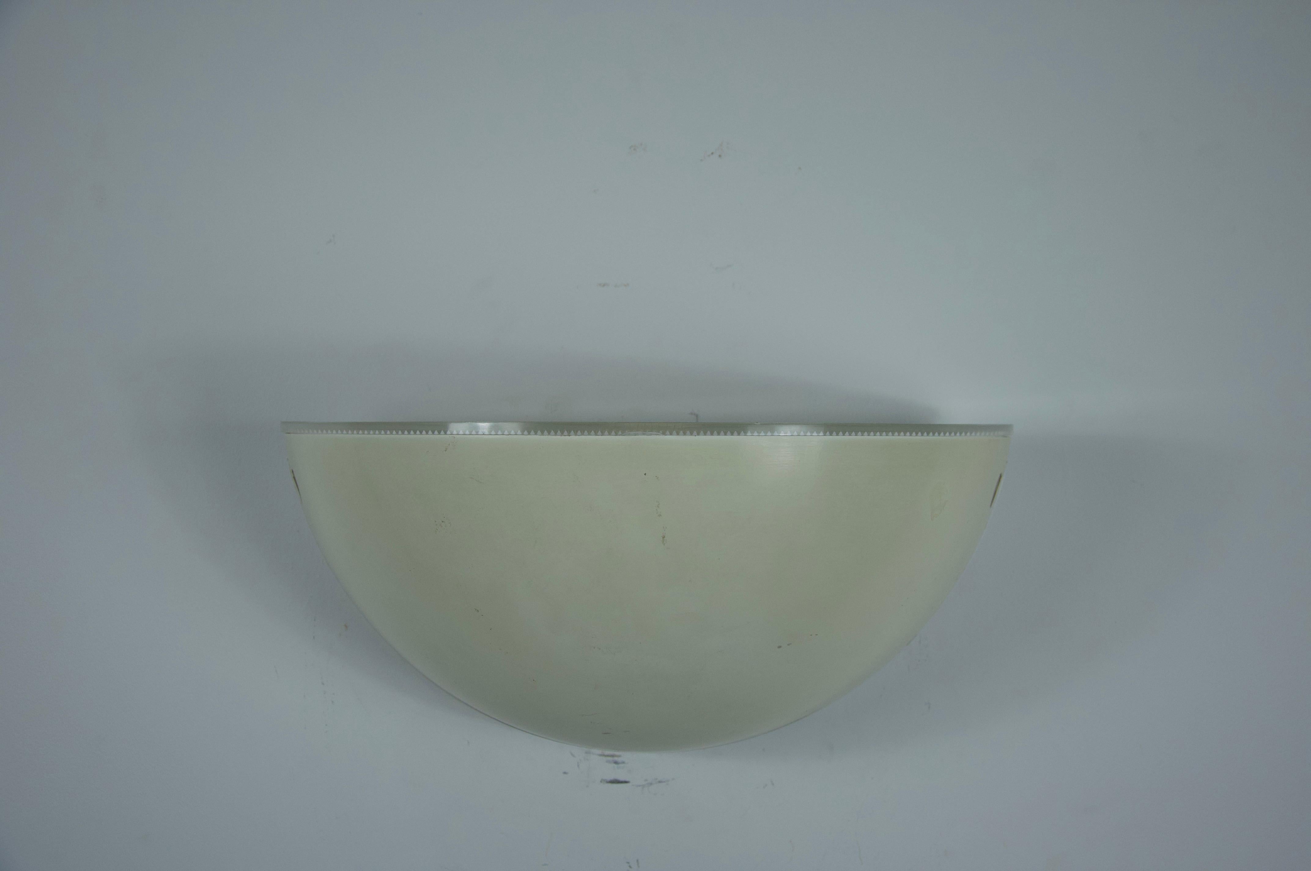 Lámpara de pared Quarto de Flos, años 70, Italia Metal en venta