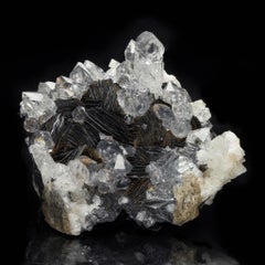 Quartz and Hematite From China