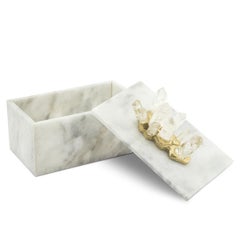 Quartz and White Marble Box