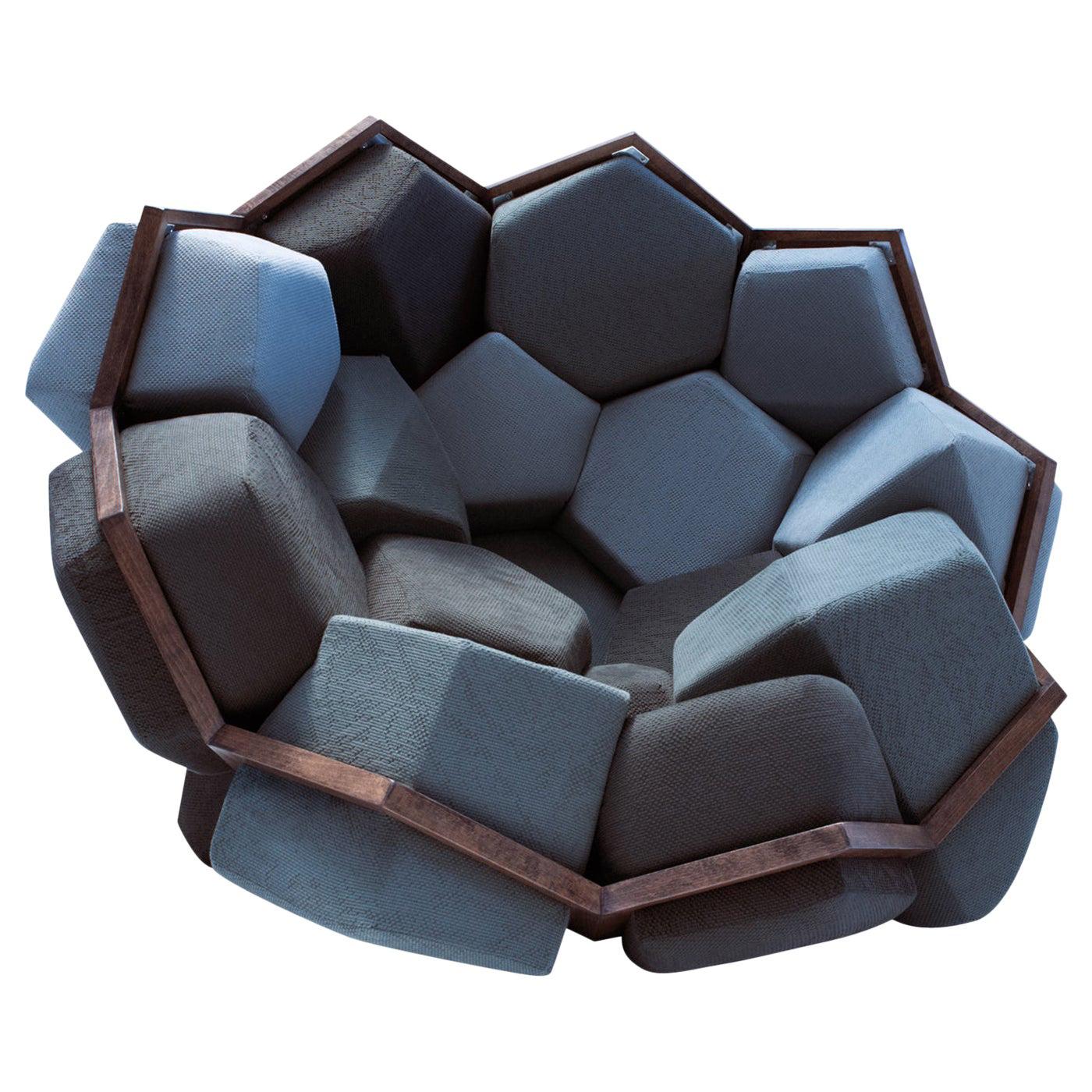 Fauteuil en quartz de CRTL ZAK et Davide Barzaghi