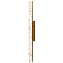 Quartz "Carbonite" Wall Lamp