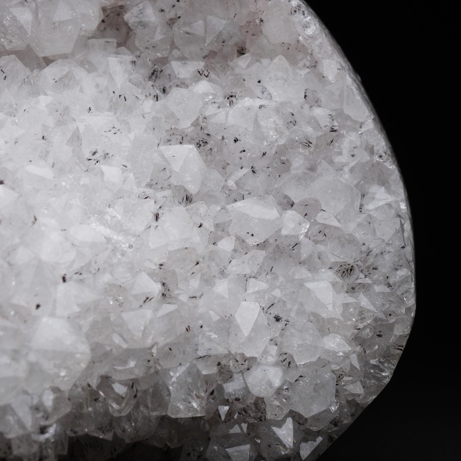 Quartz Crystal Cluster From (8 lbs) In New Condition For Sale In New York, NY