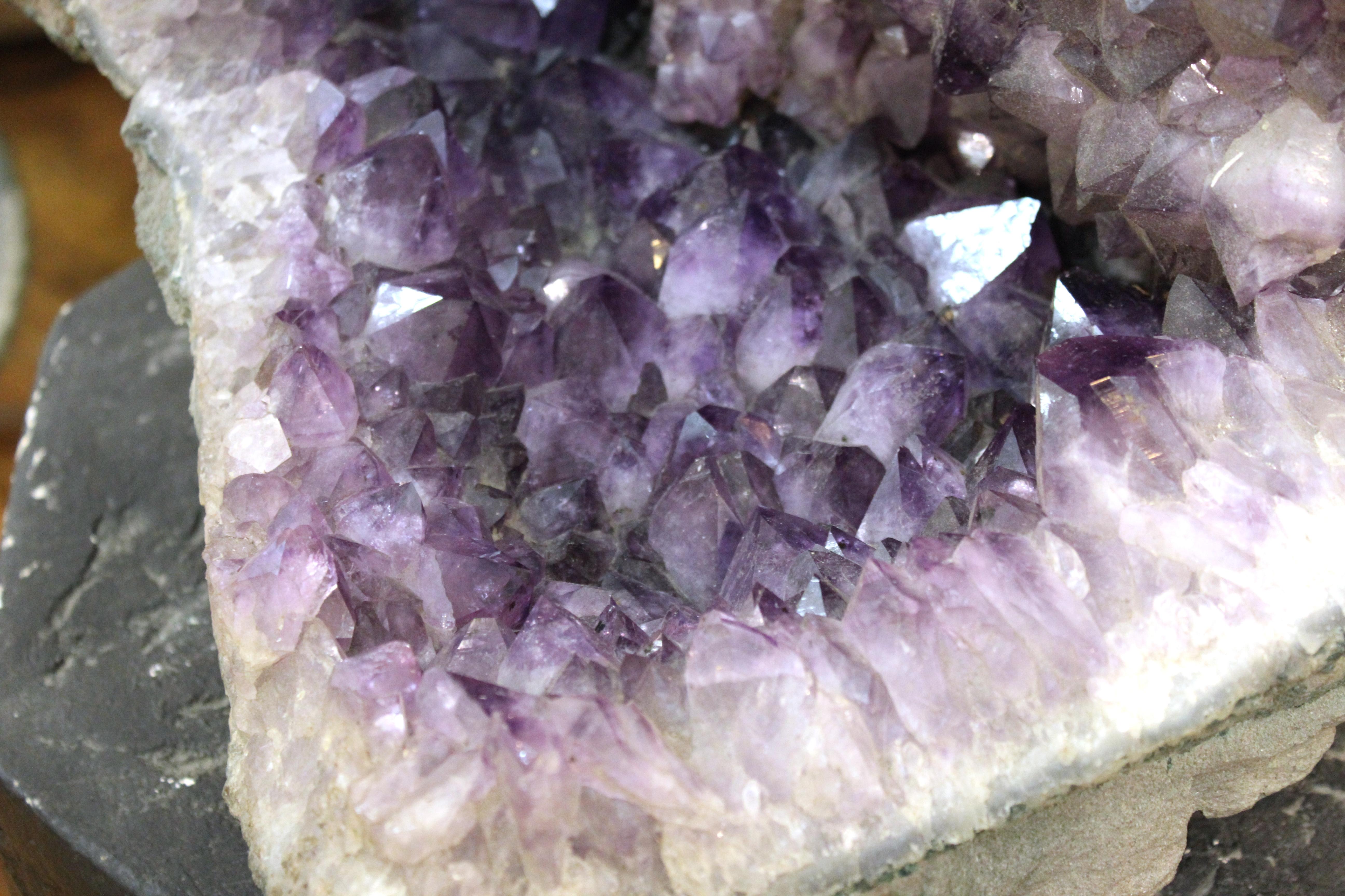 Unknown Quartz Crystal Geode Specimen For Sale
