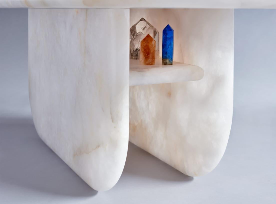 Table en cristal de quartz par Jude Di Leo Neuf - En vente à Geneve, CH
