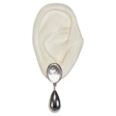 Quartz Drop Earrings