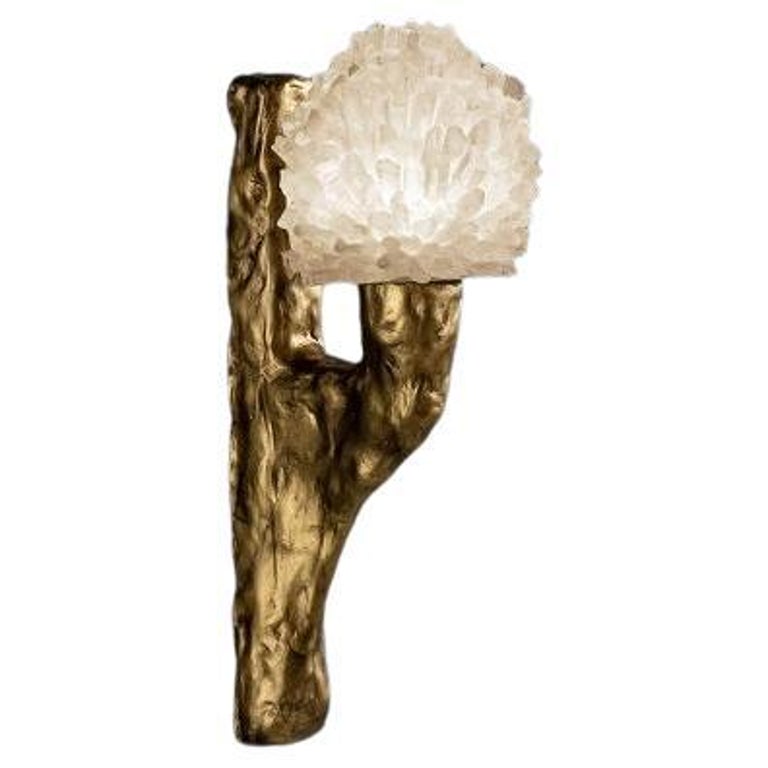 Quartz Wall Sconce I by Aver For Sale at 1stDibs