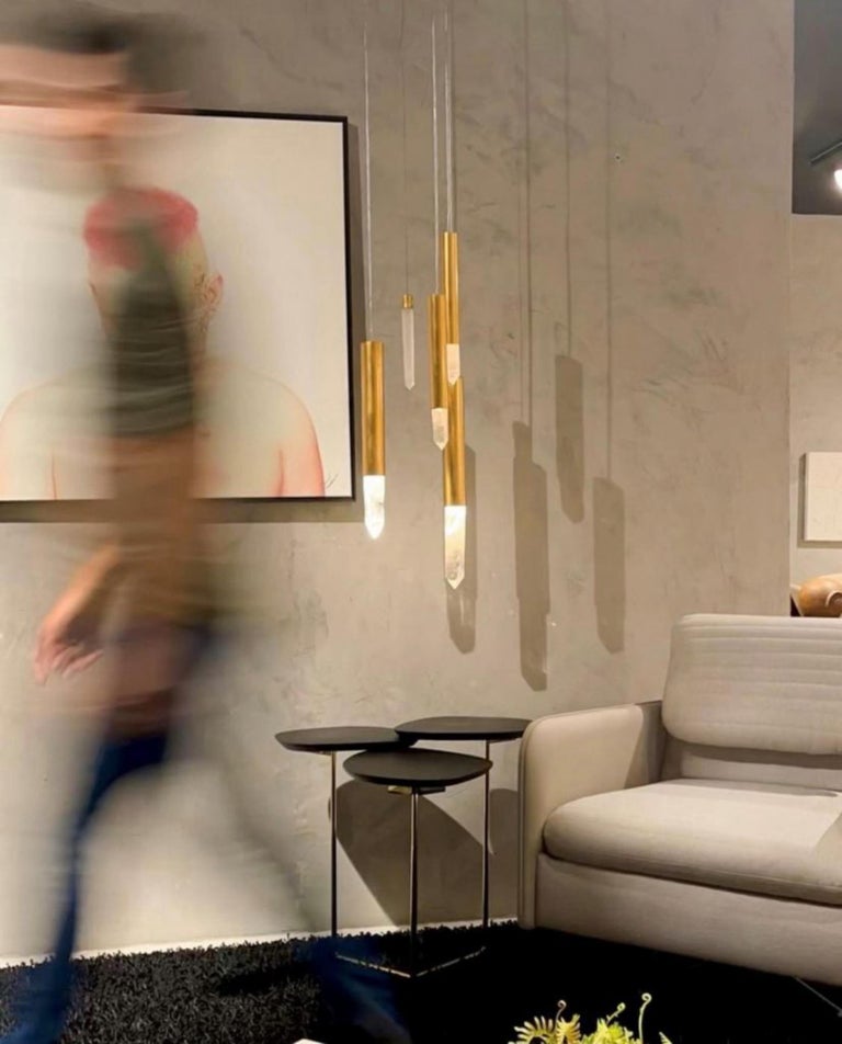 Quartz Wall Sconce II by Aver For Sale at 1stDibs