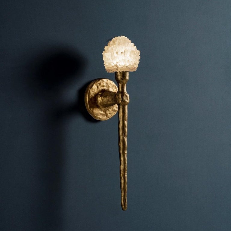 Quartz Wall Sconce II by Aver For Sale at 1stDibs