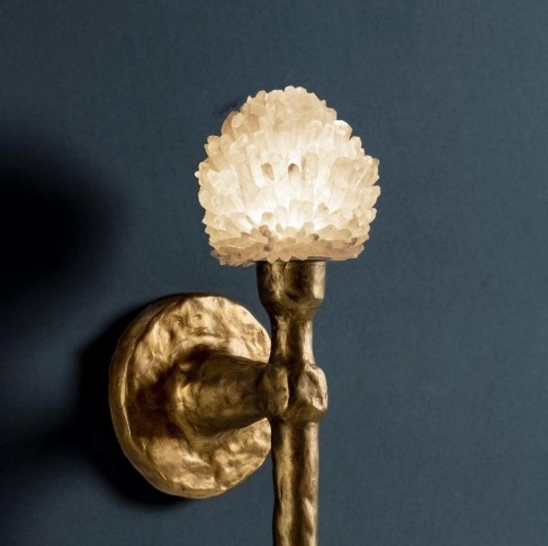 Quartz Wall Sconce II by Aver For Sale at 1stDibs