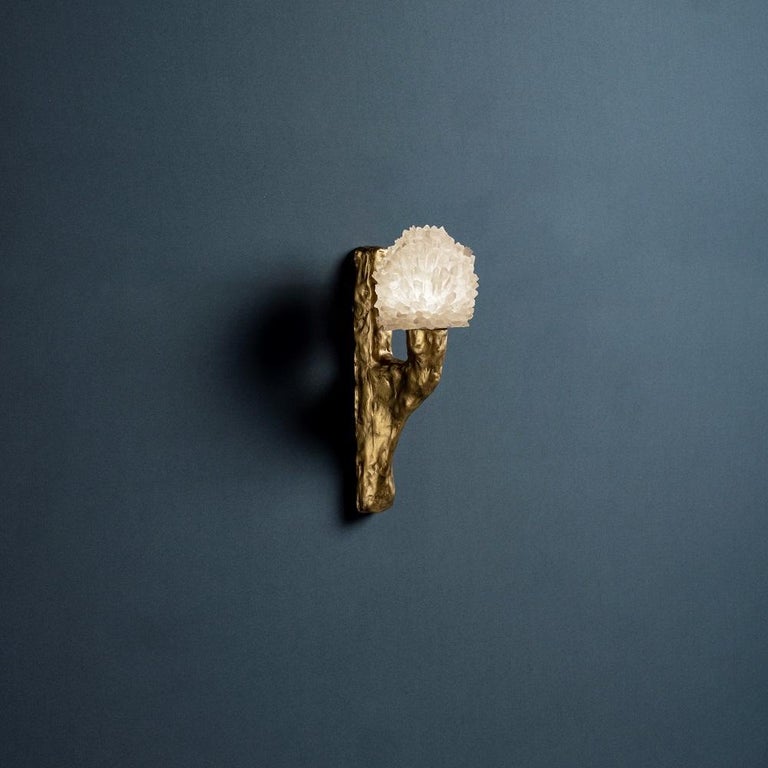 Quartz Wall Sconce II by Aver For Sale at 1stDibs