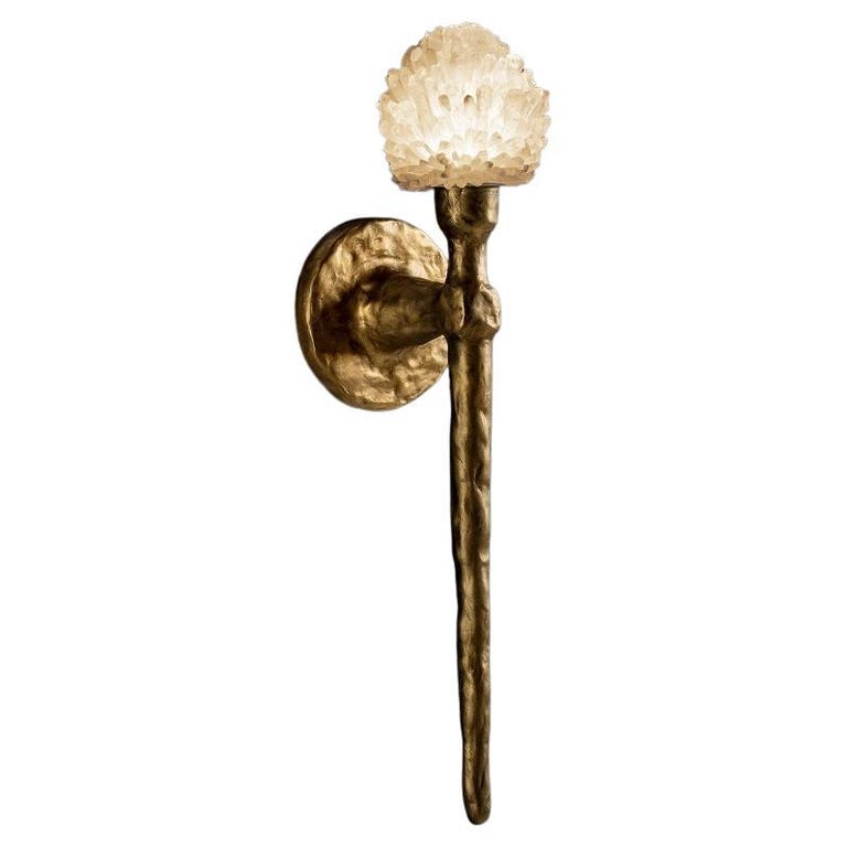 Quartz Wall Sconce II by Aver For Sale at 1stDibs