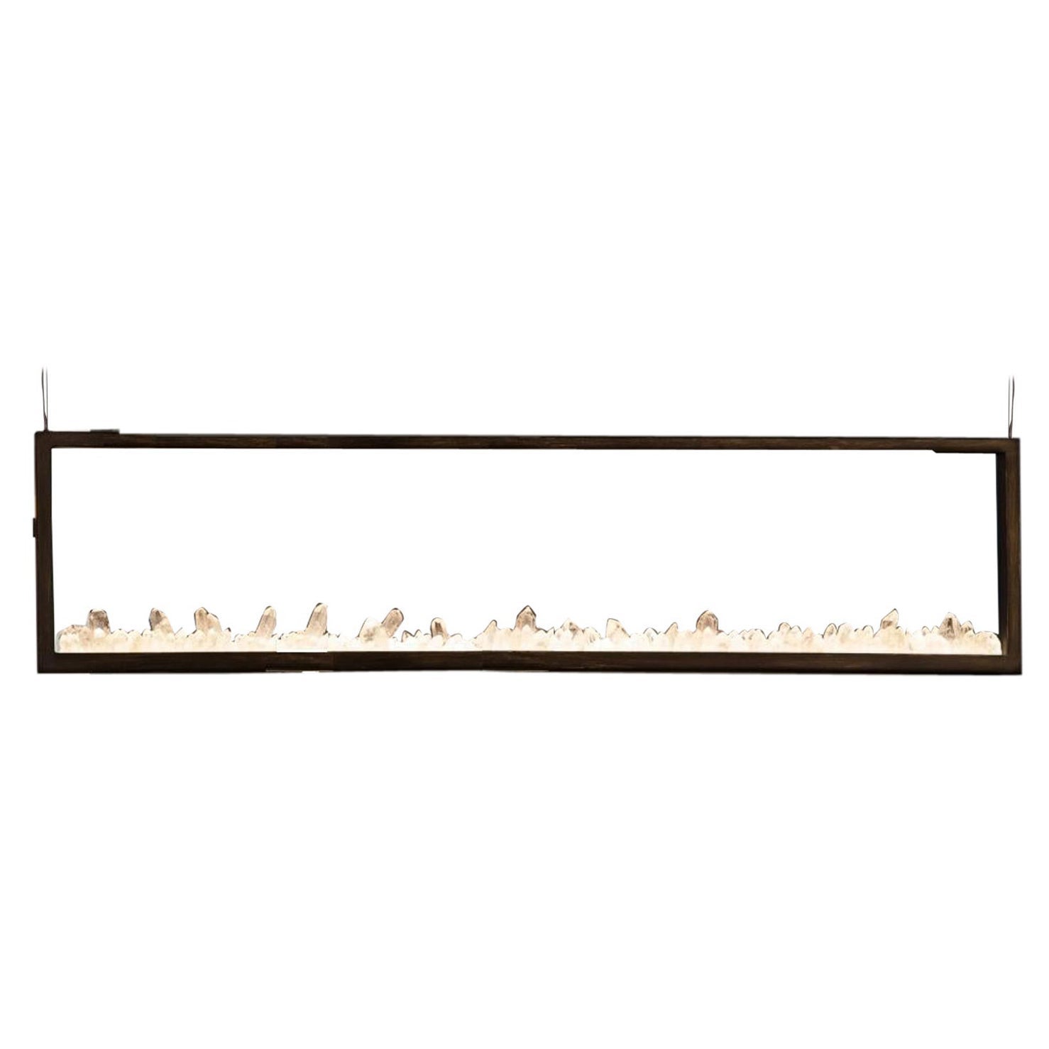 Lámpara colgante Quartz Horizontal 120 de Aver
