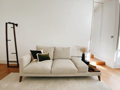 Quartz I Black & White Velvet Deluxe Handmade Decorative Cushion