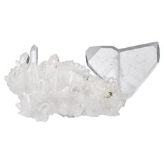 Quartz "Japan-Law" Twin, mine de quartz Gunyahang, Makalu, Népal