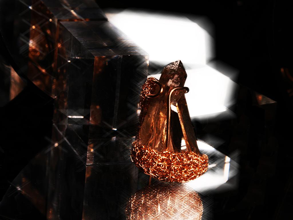 Quartz one-of-a-kind Cocktail and Statement Ring For Sale 13