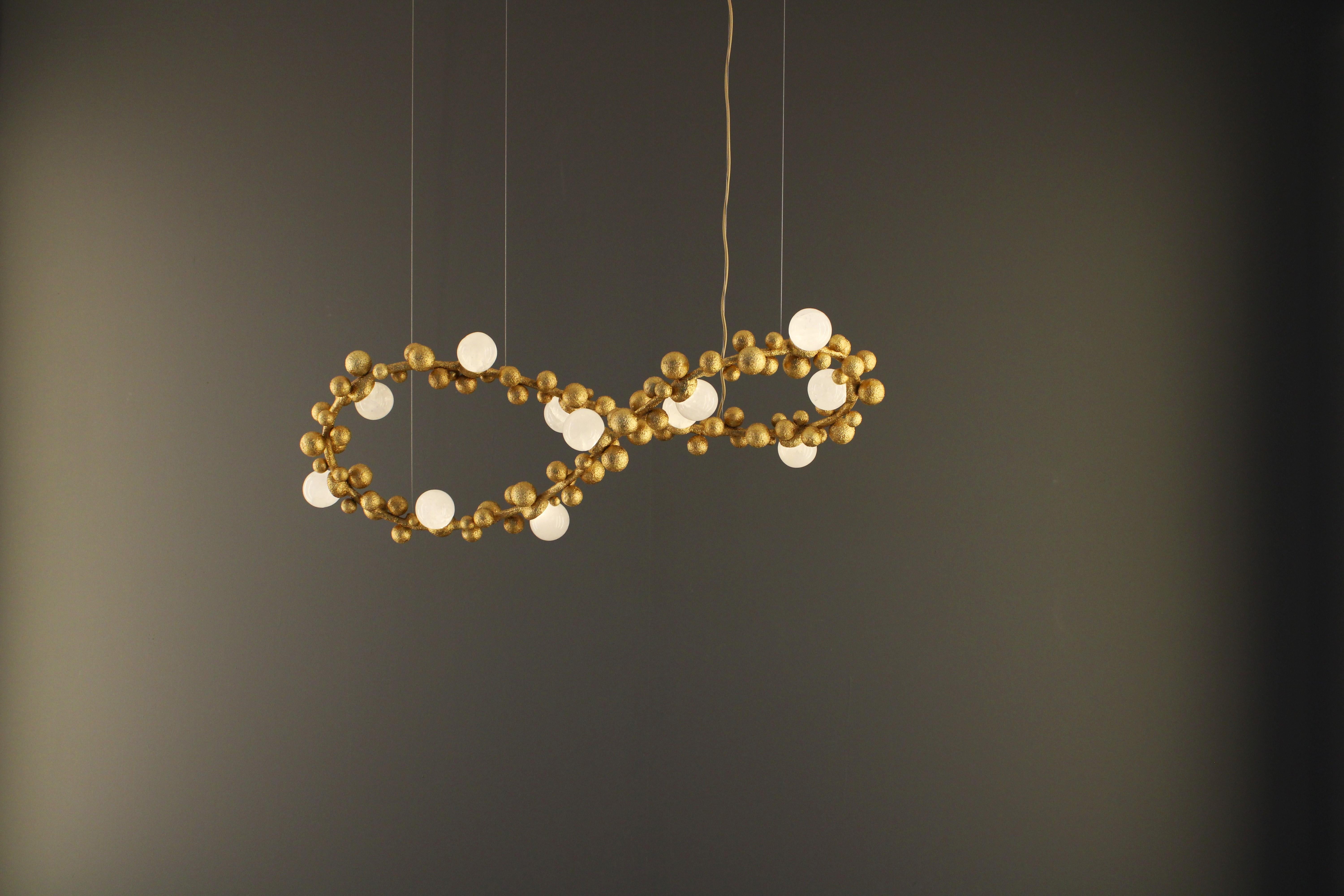 Art Déco Lampada a sospensione Quartz I di Aver in vendita