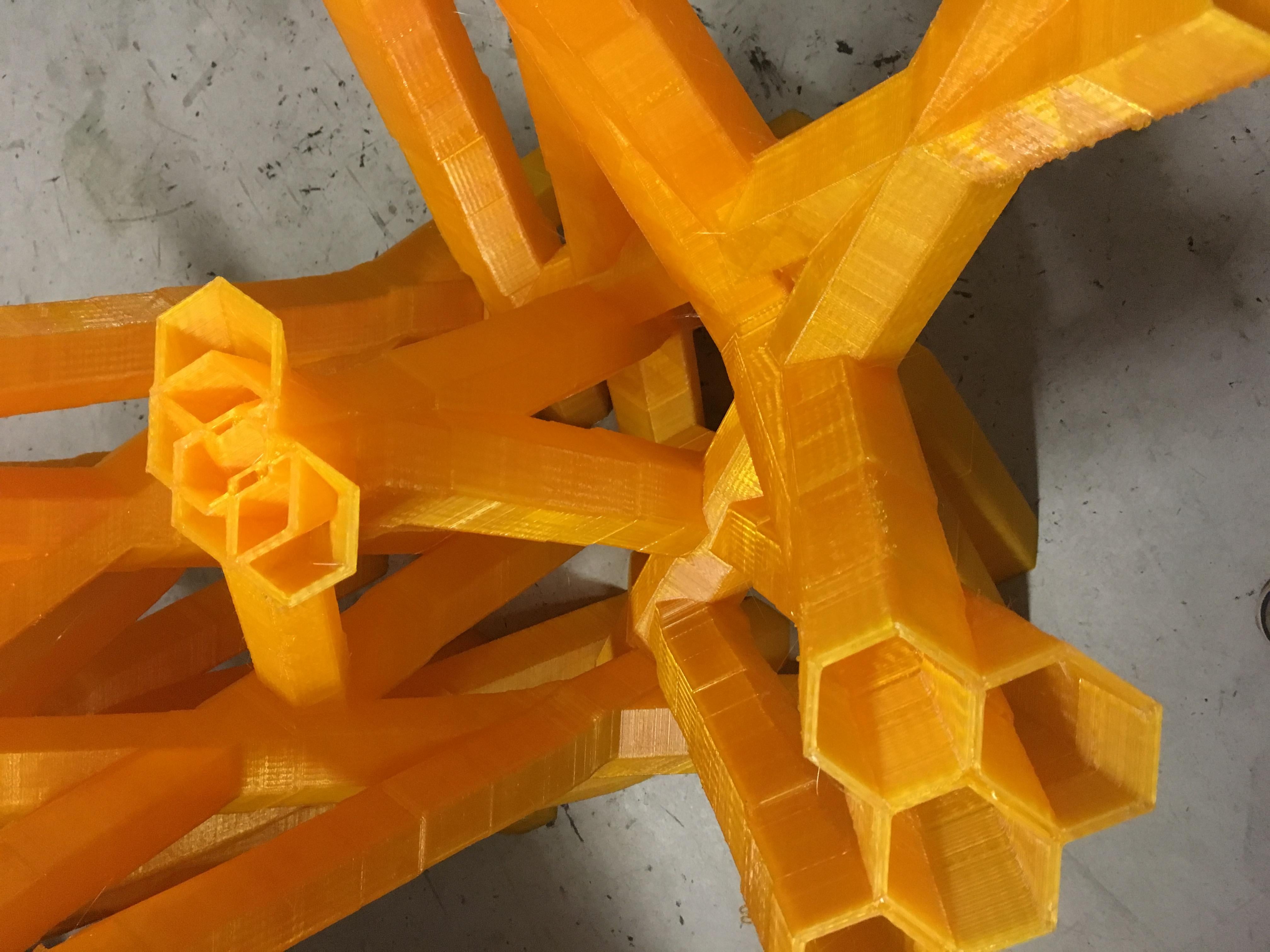 Verre Quartz, table imprimée en 3D en vente