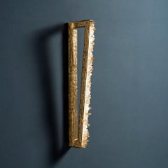 Quartz and Bronze Wall Light I by Aver