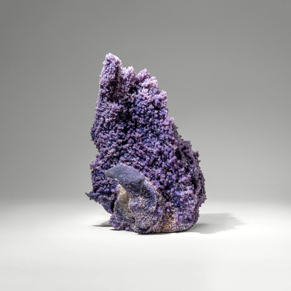 Crystal Quartz var. Grape Agate from near Pantai Manakarra, Mamuju, Sulawesi, Indonesia For Sale