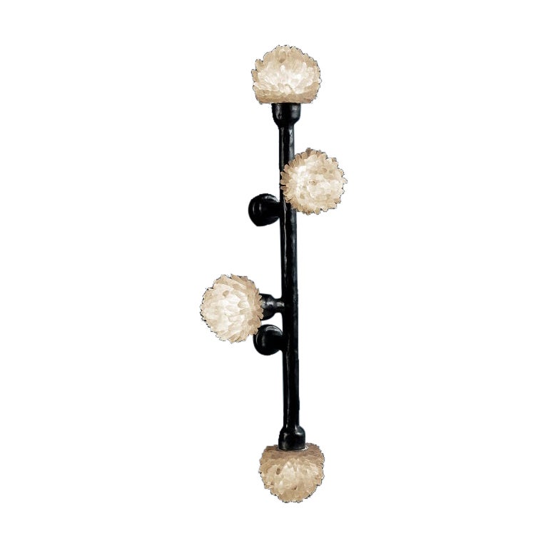 Quartz Wall Sconce III by Aver