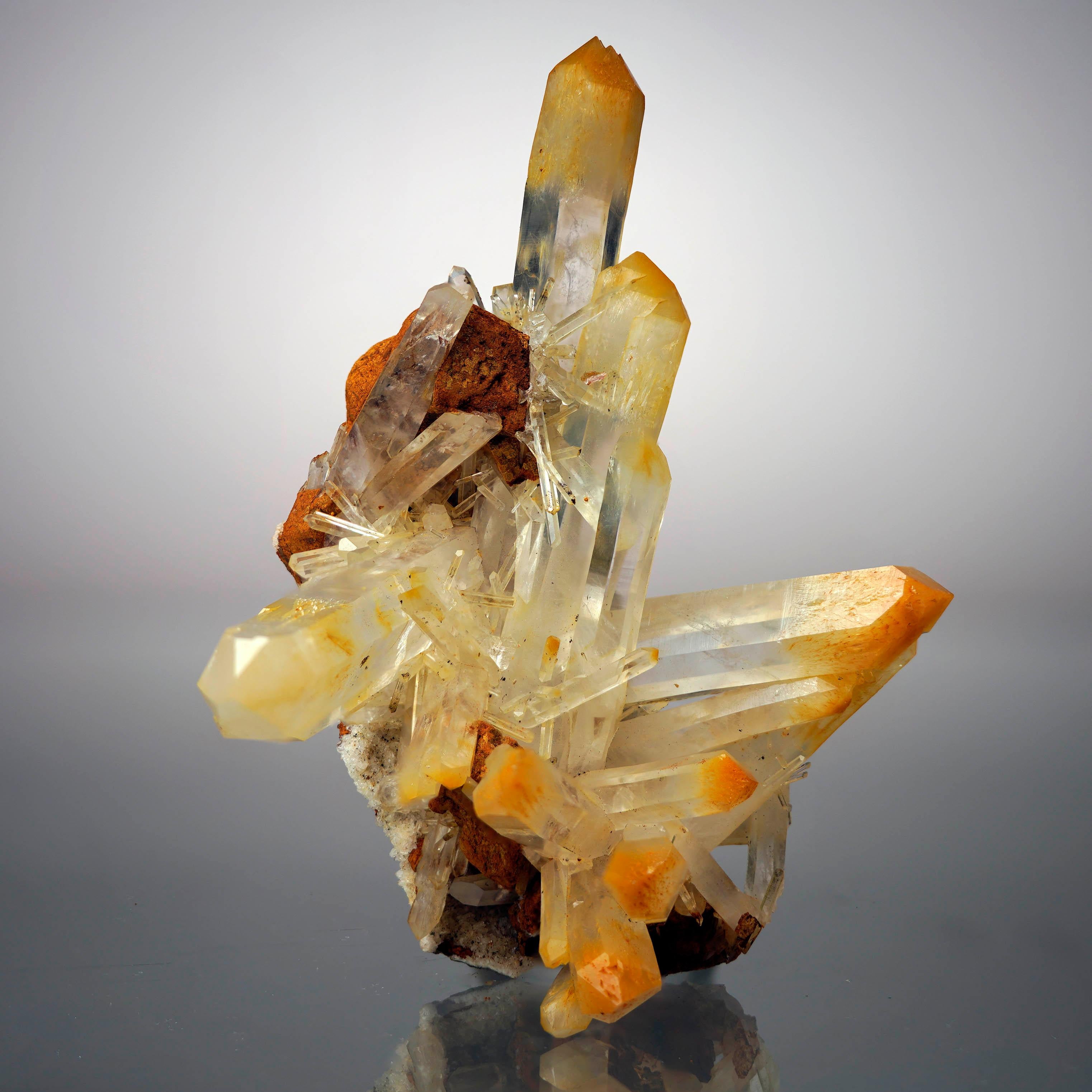 Quartz With Halloysite (Natural Mango Quartz) From Colombia – 283 Grams For Sale 1
