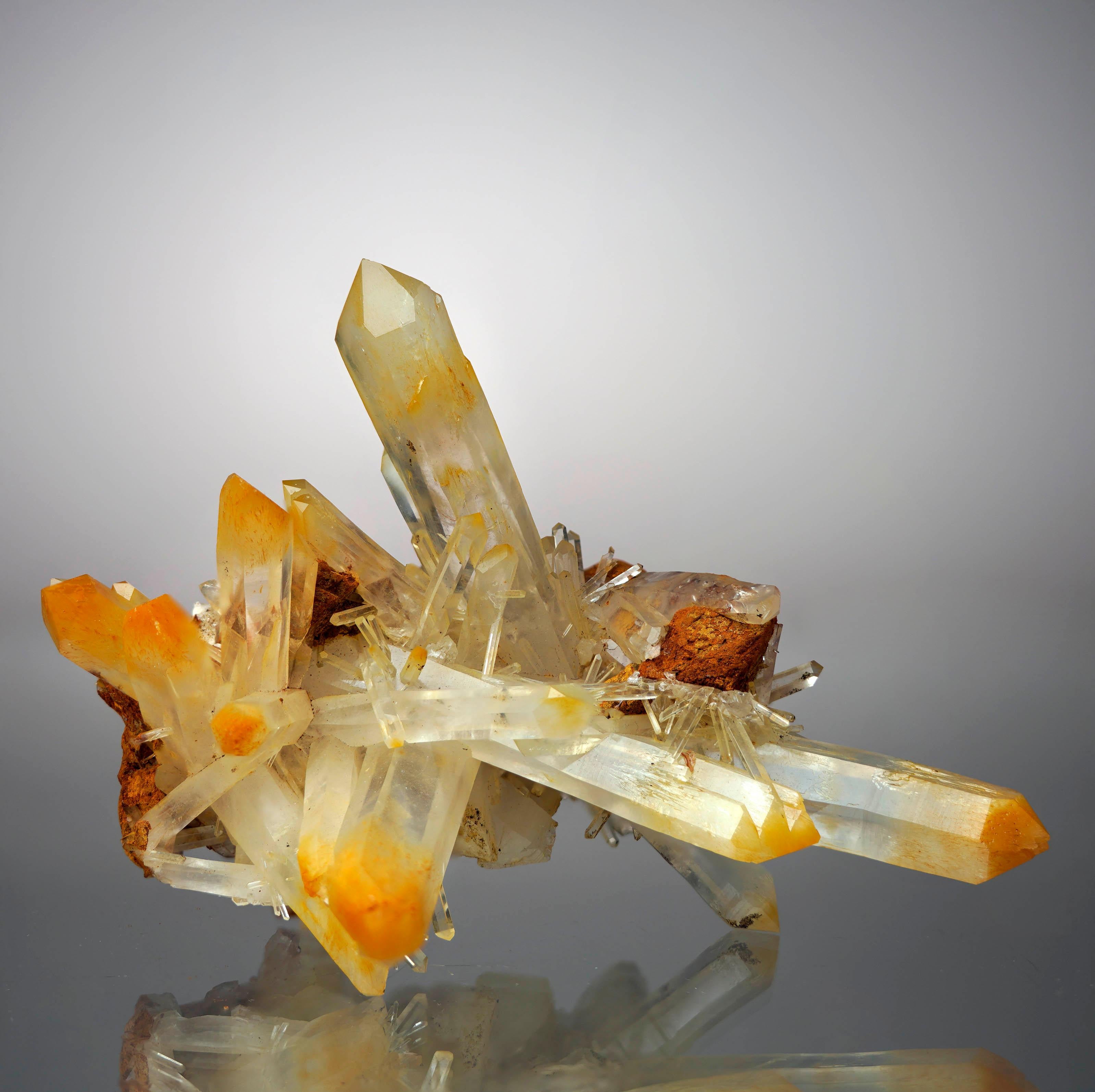 Quartz With Halloysite (Natural Mango Quartz) From Colombia – 283 Grams For Sale 2