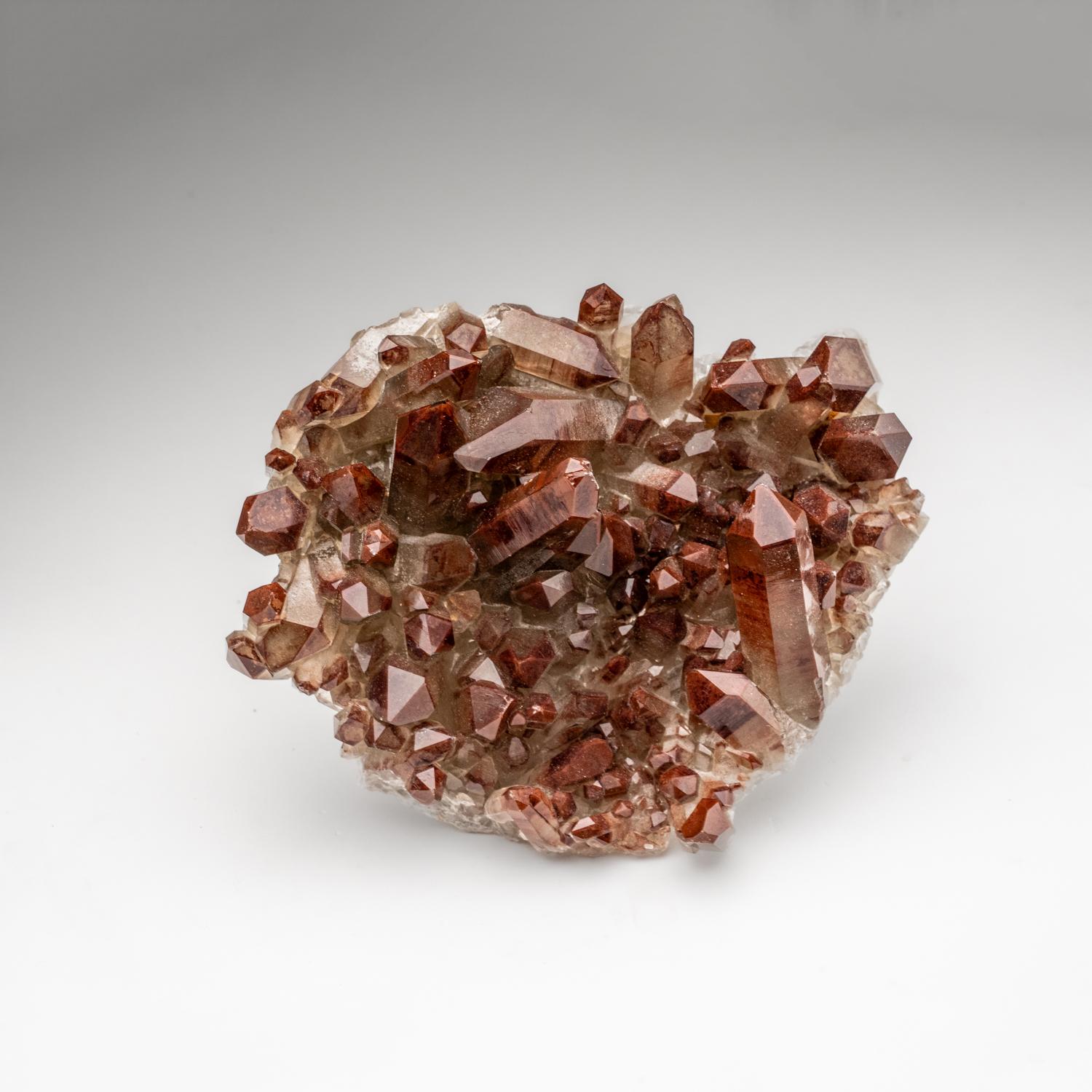 Contemporary Quartz with Hematite inclusions from Gongchen, Guangxi, China For Sale