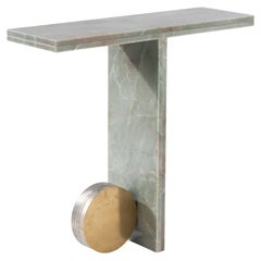 Quartzite Sculptural O Console by dAM Atelier